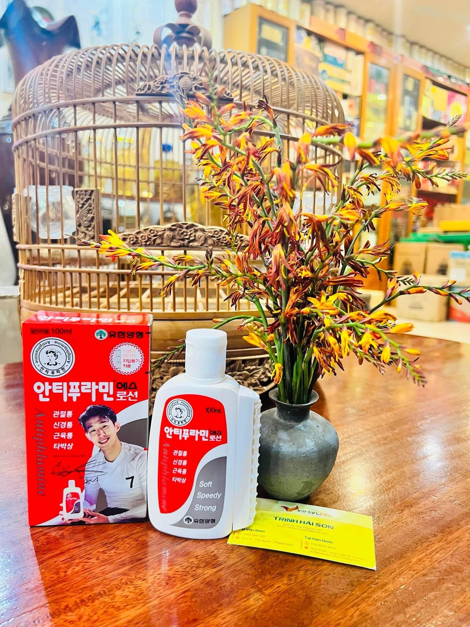 Dầu Nóng Antiphlamine Hàn Quốc 100ml